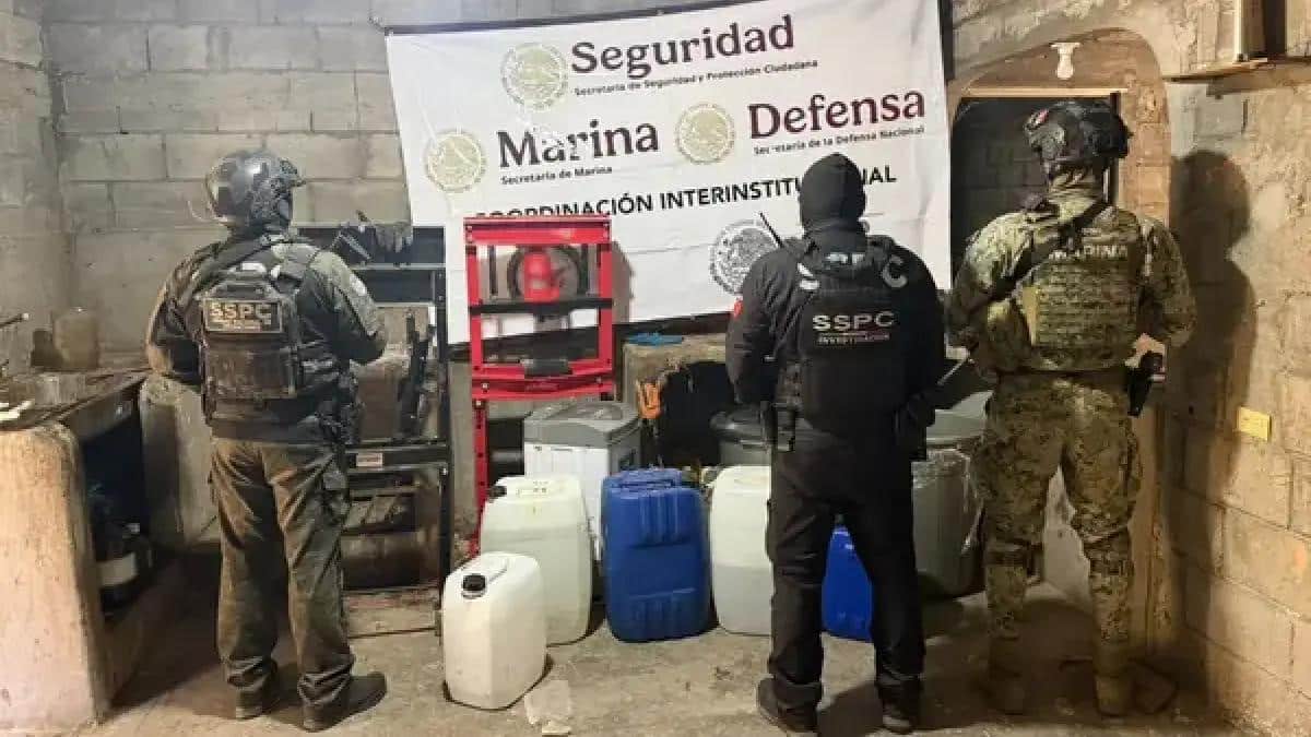 Caen El Tobilio y su red de fentanilo en golpe táctico en Sinaloa