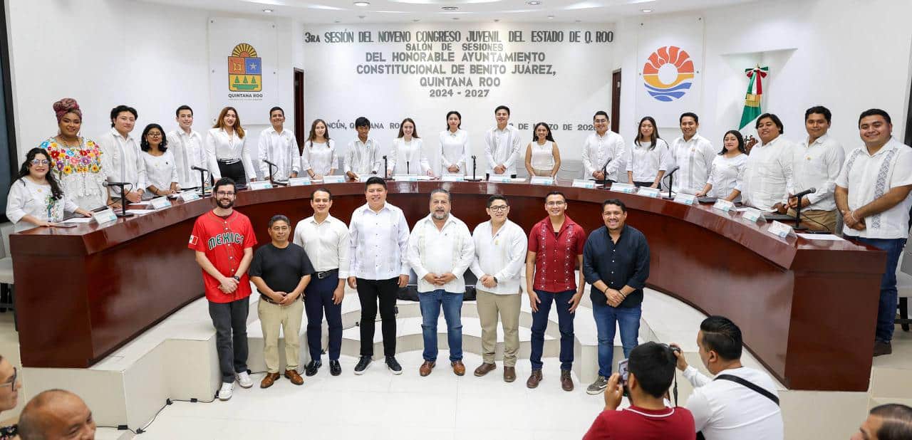 Jóvenes de Quintana Roo transforman el Congreso en motor de cambio real