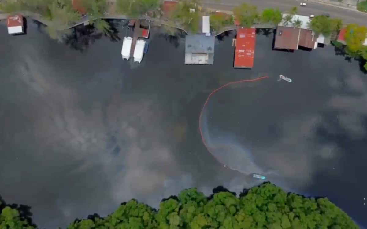 Crisis en Refinería Olmeca: emergencia ambiental por derrame en Dos Bocas