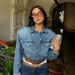 Dakota Johnson y Calvin Klein: El poder de la discreción en la moda de 2026 1 dua lipa cinturon cafe denim 2026 2