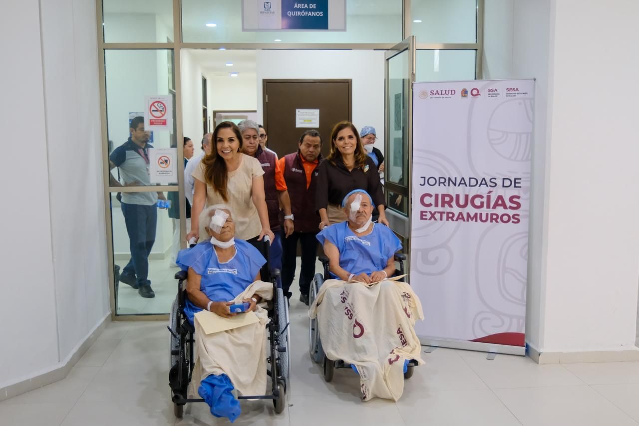 Quintana Roo devuelve la visión a más de 1,500 personas mediante cirugías gratuitas