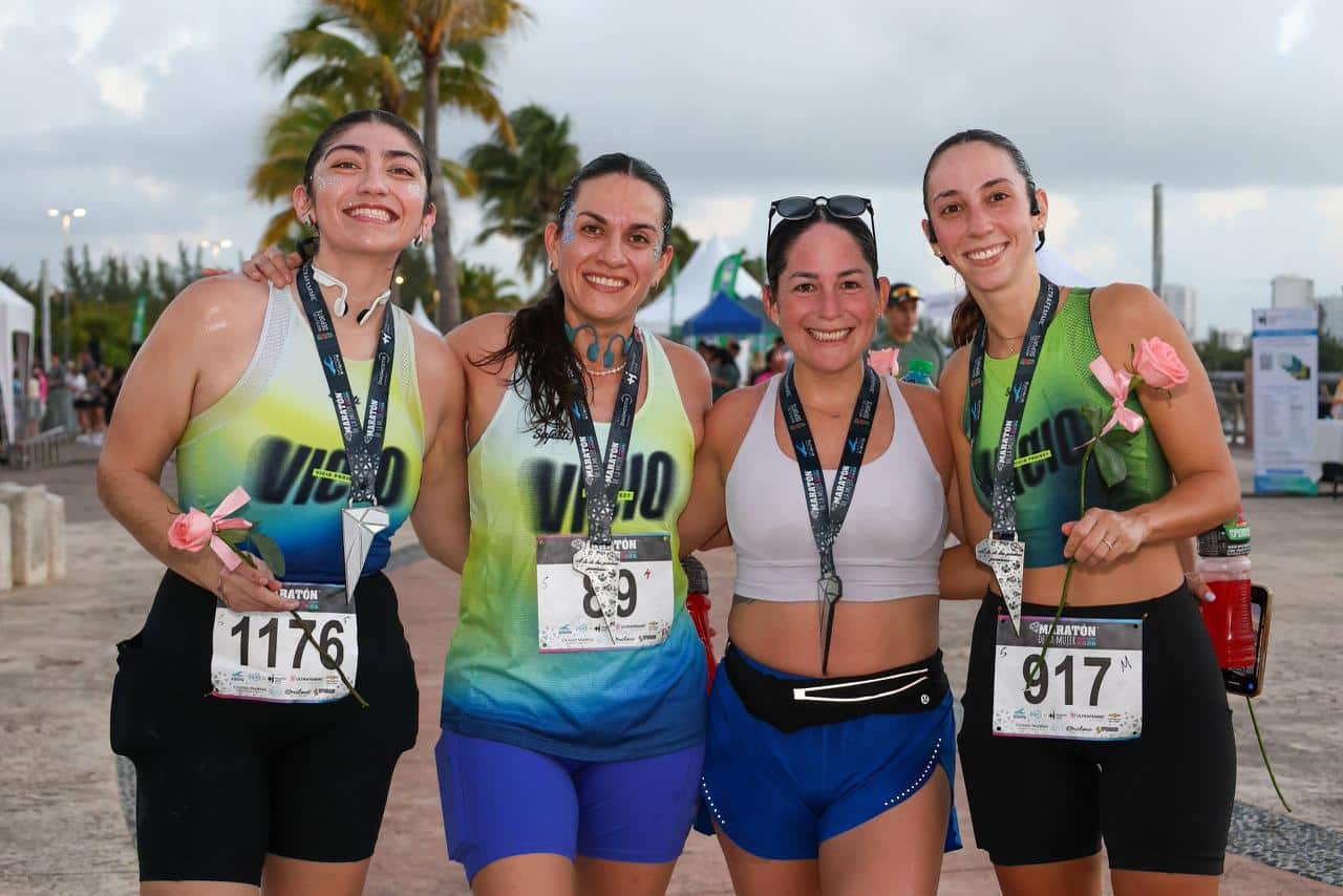 Récord en Cancún: Medio Maratón de la Mujer 2026 impulsa el deporte y la causa