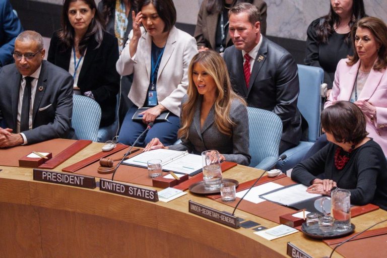 Melania Trump en la ONU: ¿Paz o estrategia en la crisis de Irán?