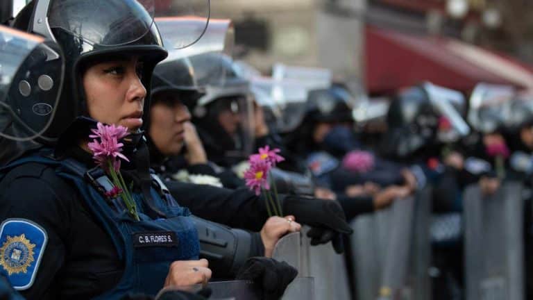 Estrategia de contención y derechos en el operativo 8M de la CDMX