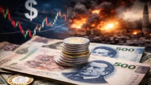 Volatilidad del peso mexicano: El tipo de cambio acecha la barrera de las 18 unidades 2 peso mexicano dolar volatilidad marzo 2026