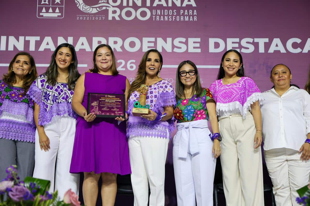 Quintana Roo premia el liderazgo femenino que transforma el estado