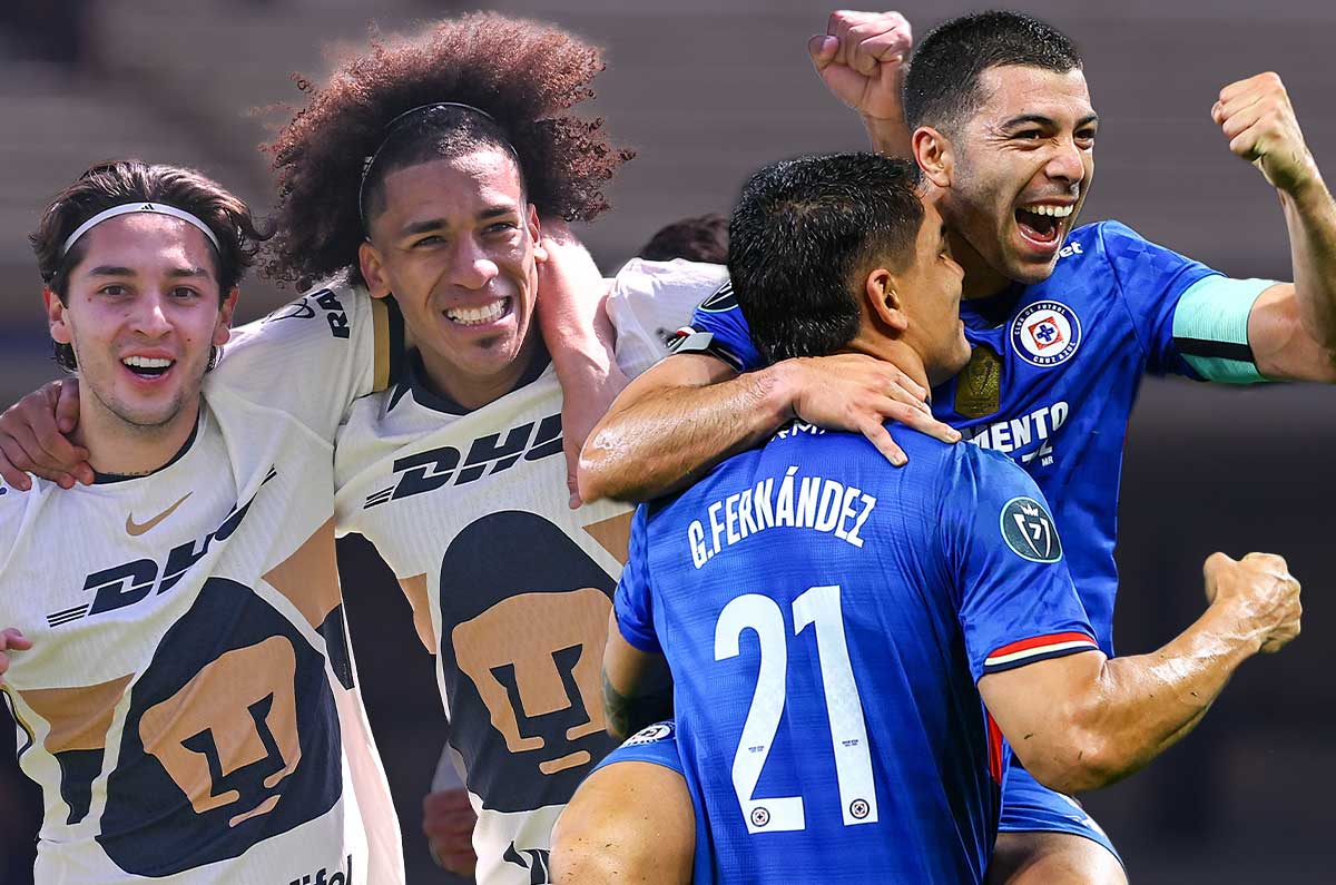 Dónde ver a Pumas y Cruz Azul paralizar la capital en un duelo por el trono del liderato
