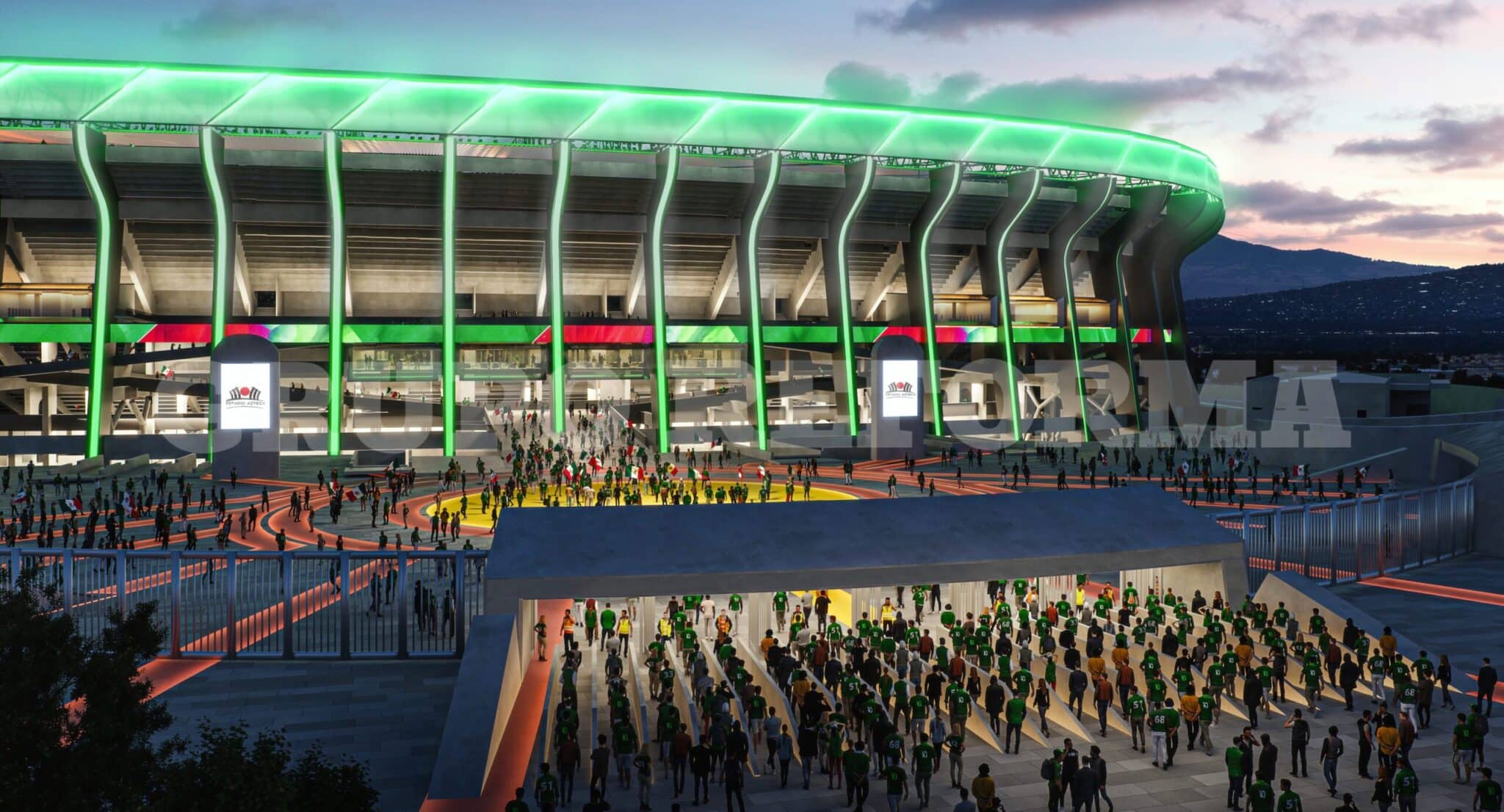 El Estadio Azteca revoluciona su infraestructura para el Mundial 2026