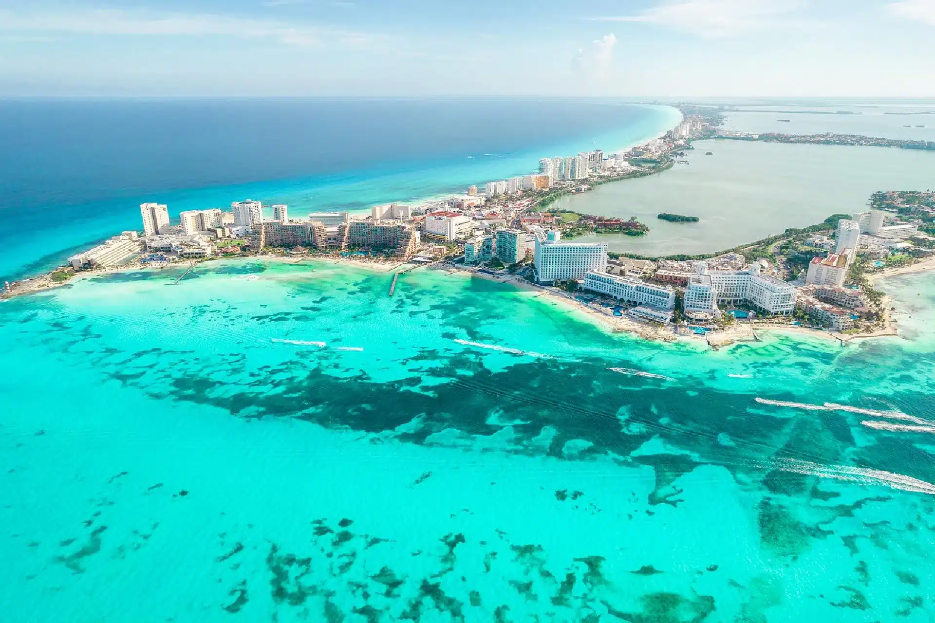 Condiciones idílicas dominan el clima en Cancún