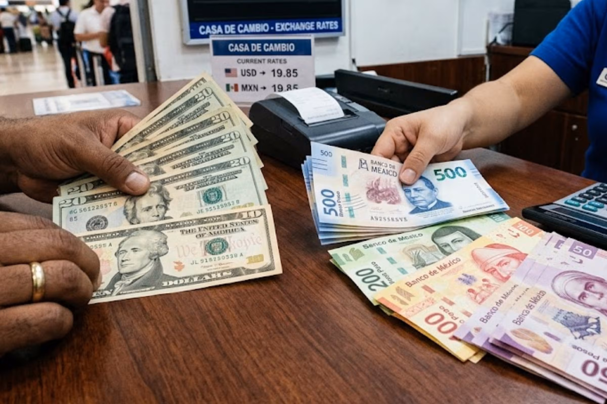 Volatilidad del peso mexicano: El tipo de cambio acecha la barrera de las 18 unidades