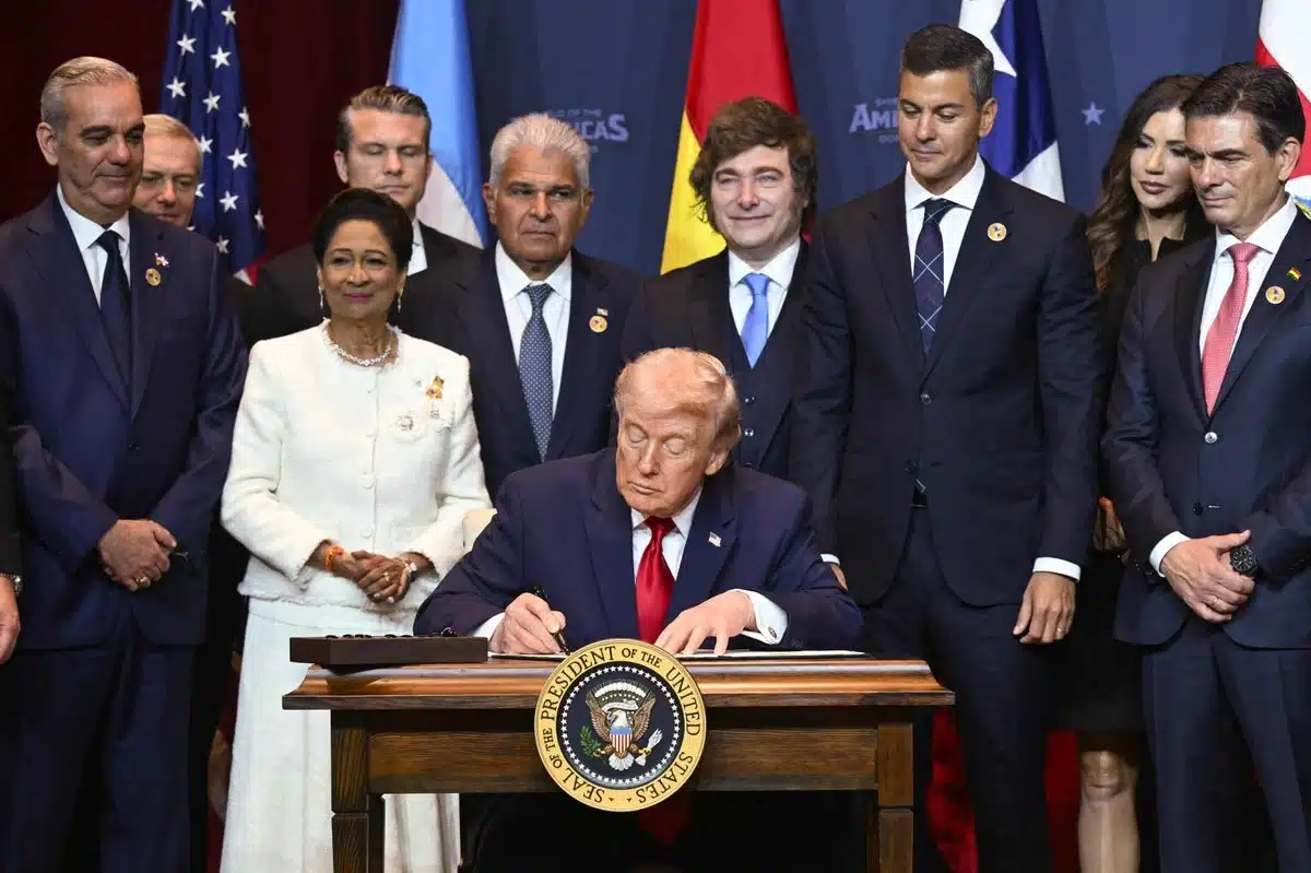 Hegemonía y lenguaje: el giro unilateral de Trump en el Escudo de las Américas