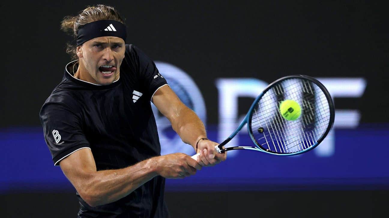 Alexander Zverev somete a Marin Cilic y asume el favoritismo en Miami 2026