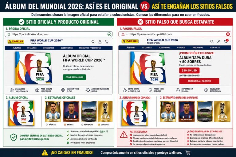 Alerta de ciberseguridad: detectan fraude masivo con álbumes del Mundial en América Latina