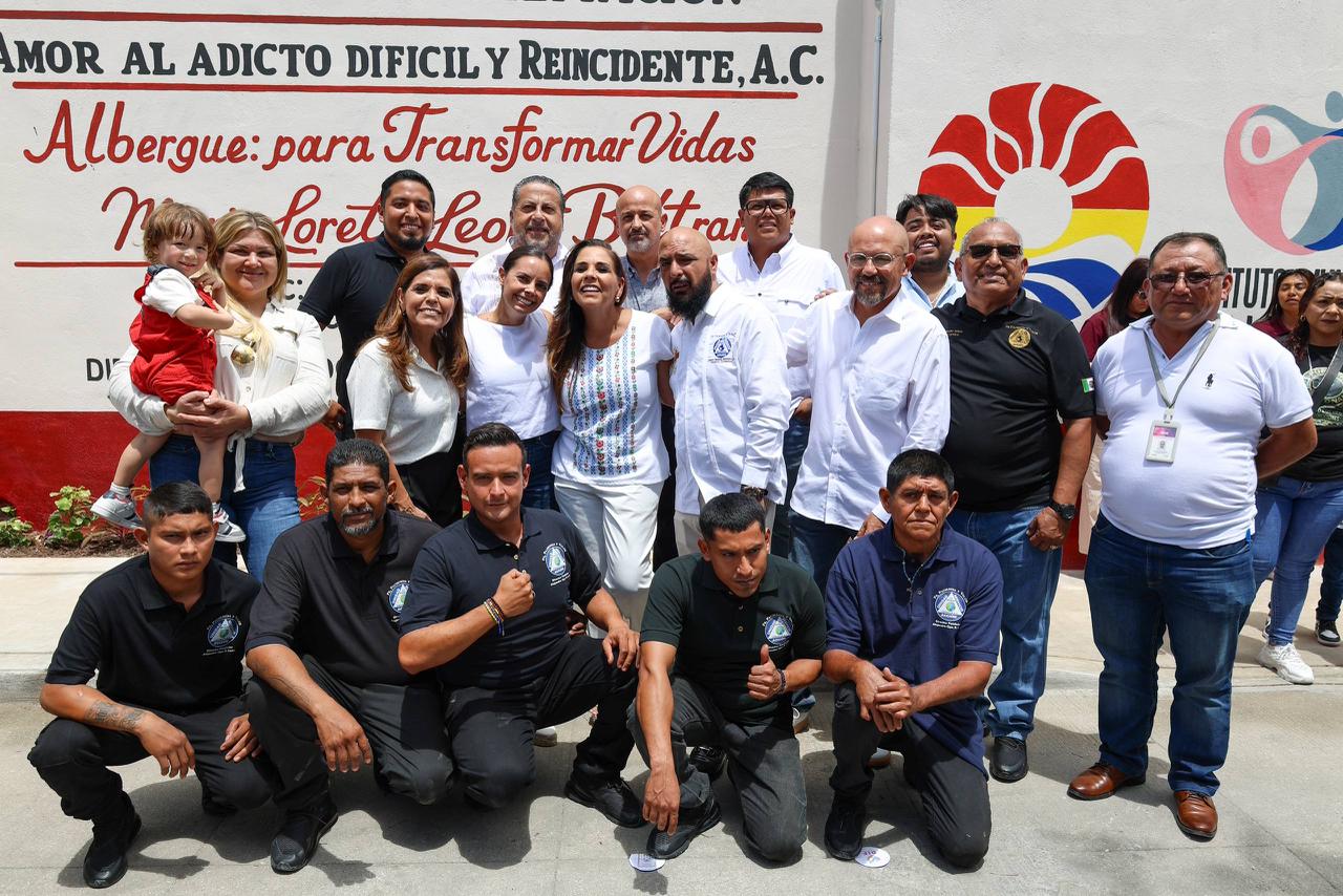 Ana Paty Peralta inaugura albergue para la reinserción social y atención de adicciones