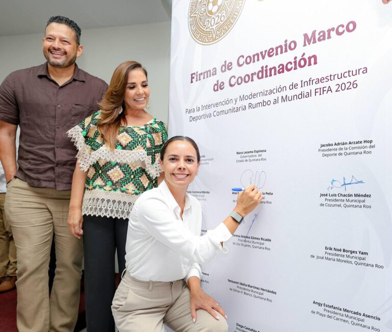 Ana Paty Peralta moderniza infraestructura deportiva para el Mundial 2026