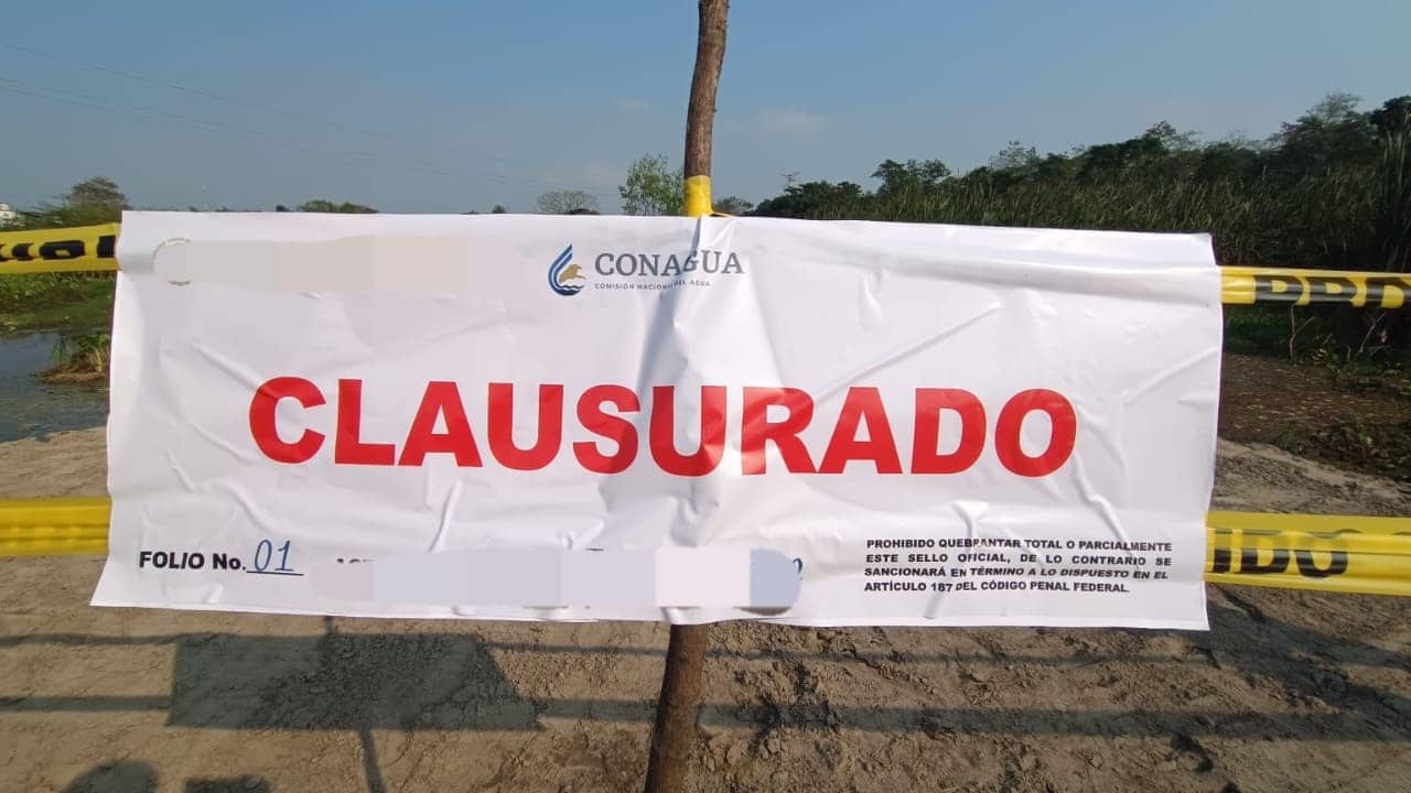 Conagua frena invasiones y extracción ilegal en ríos de Tabasco