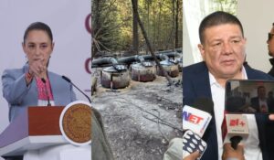 Claudia Sheinbaum en conferencia mañanera sobre agentes de EU muertos en Chihuahua tras operativo antinarcolaboratorios