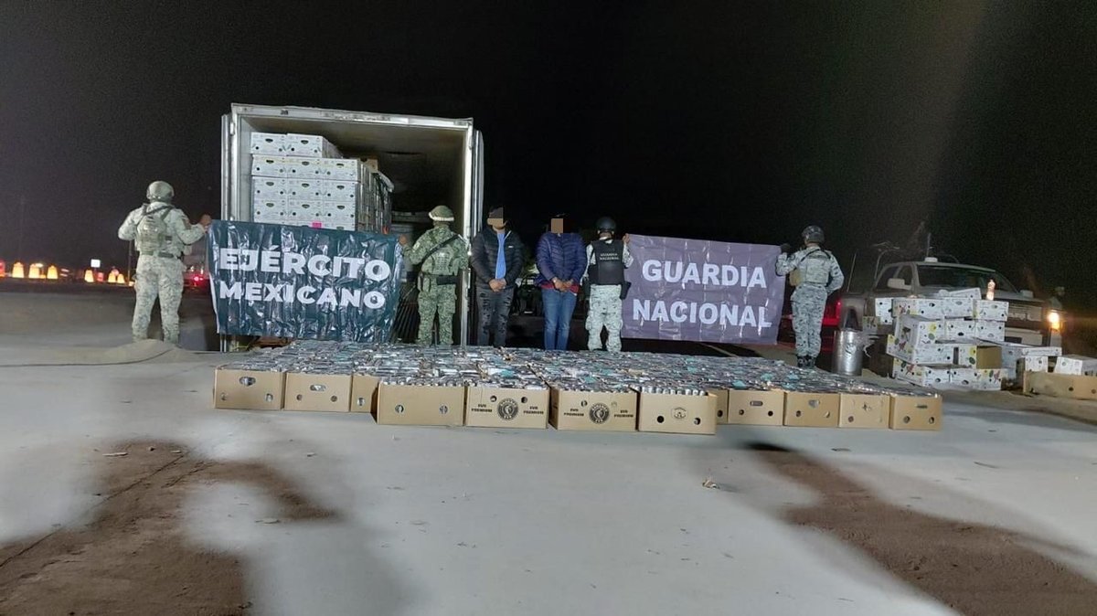 Blindaje táctico en Cajeme frena el flujo masivo de metanfetamina hacia el norte