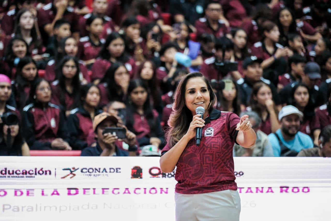 Máximo despliegue deportivo de Quintana Roo rumbo a la Olimpiada y Paralimpiada CONADE 2026