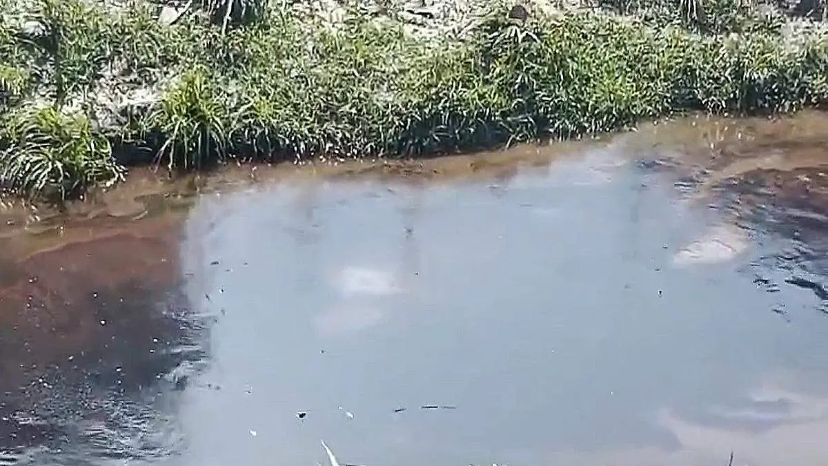 Crisis hídrica en Poza Rica: derrame de Pemex paraliza suministro de agua