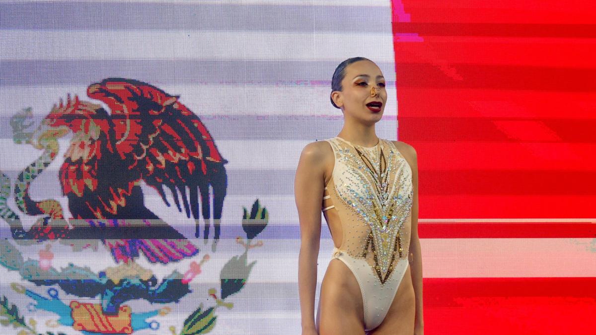 Itzamary González consolida la hegemonía de la natación artística mexicana en Santiago