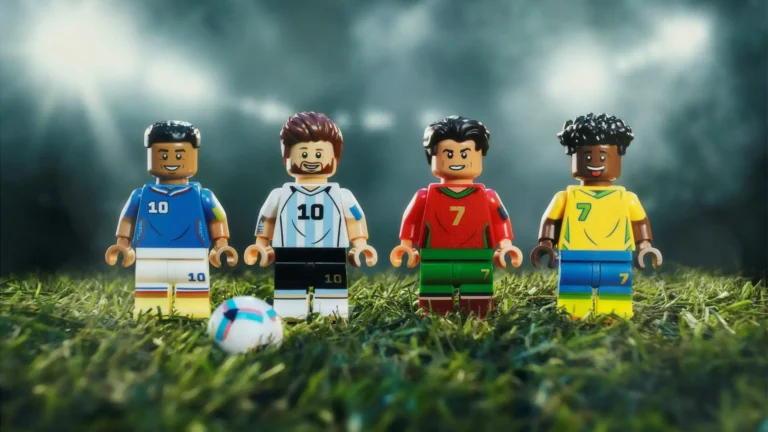 LEGO revoluciona el Mundial con sets exclusivos de Messi y Mbappé