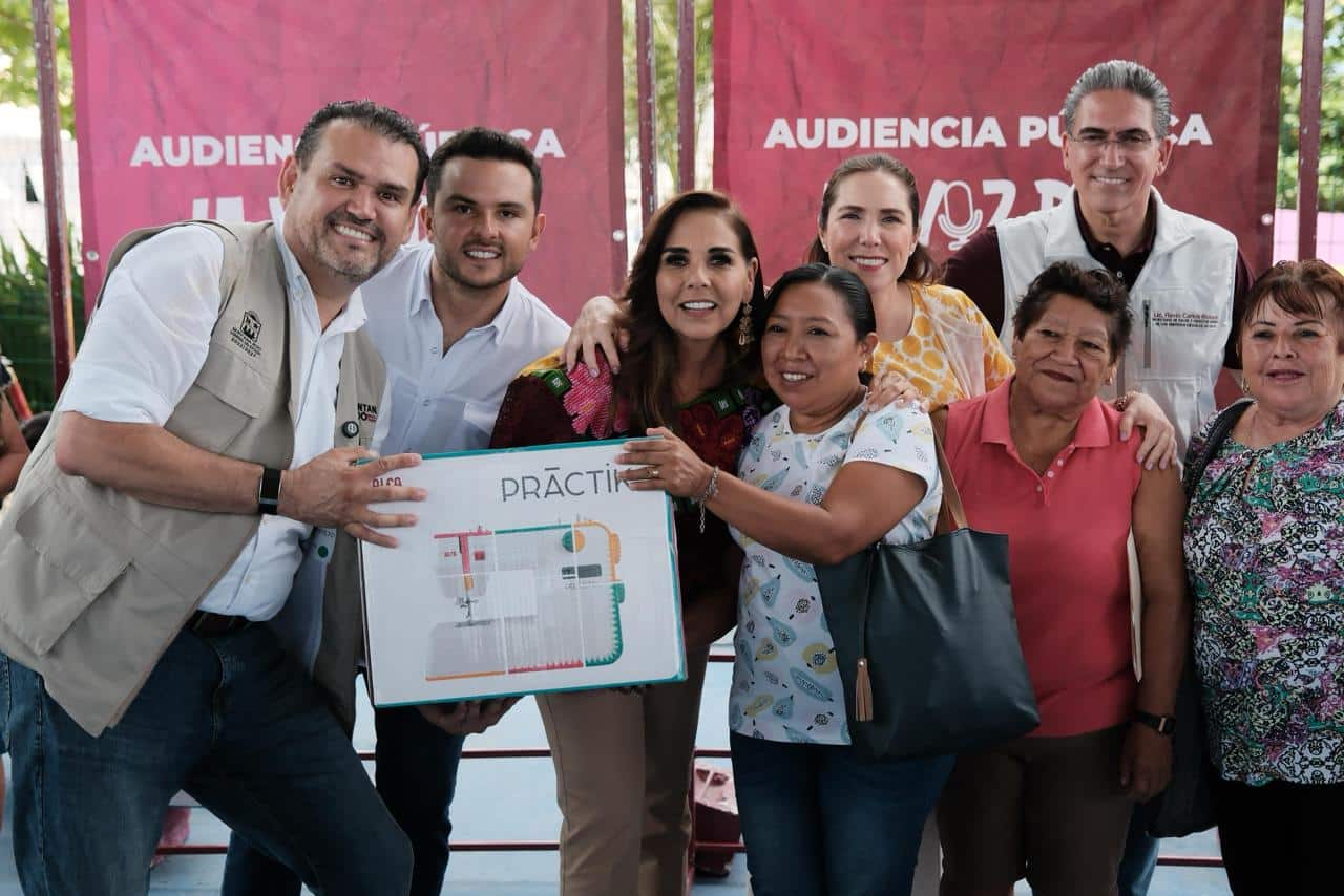 Mara Lezama resuelve necesidades sociales en Isla Mujeres mediante audiencia ciudadana