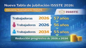 Reforma al retiro estatal: nuevas edades de jubilación para ISSSTE bajo régimen Décimo Transitorio