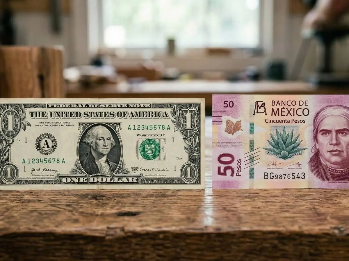 El peso mexicano conquista su mejor nivel en dos años frente al dólar