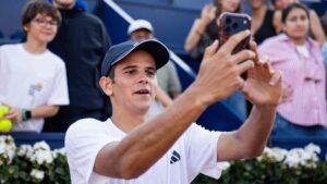 El fenómeno Rafael Jodar irrumpe en la élite del tenis mundial en Barcelona