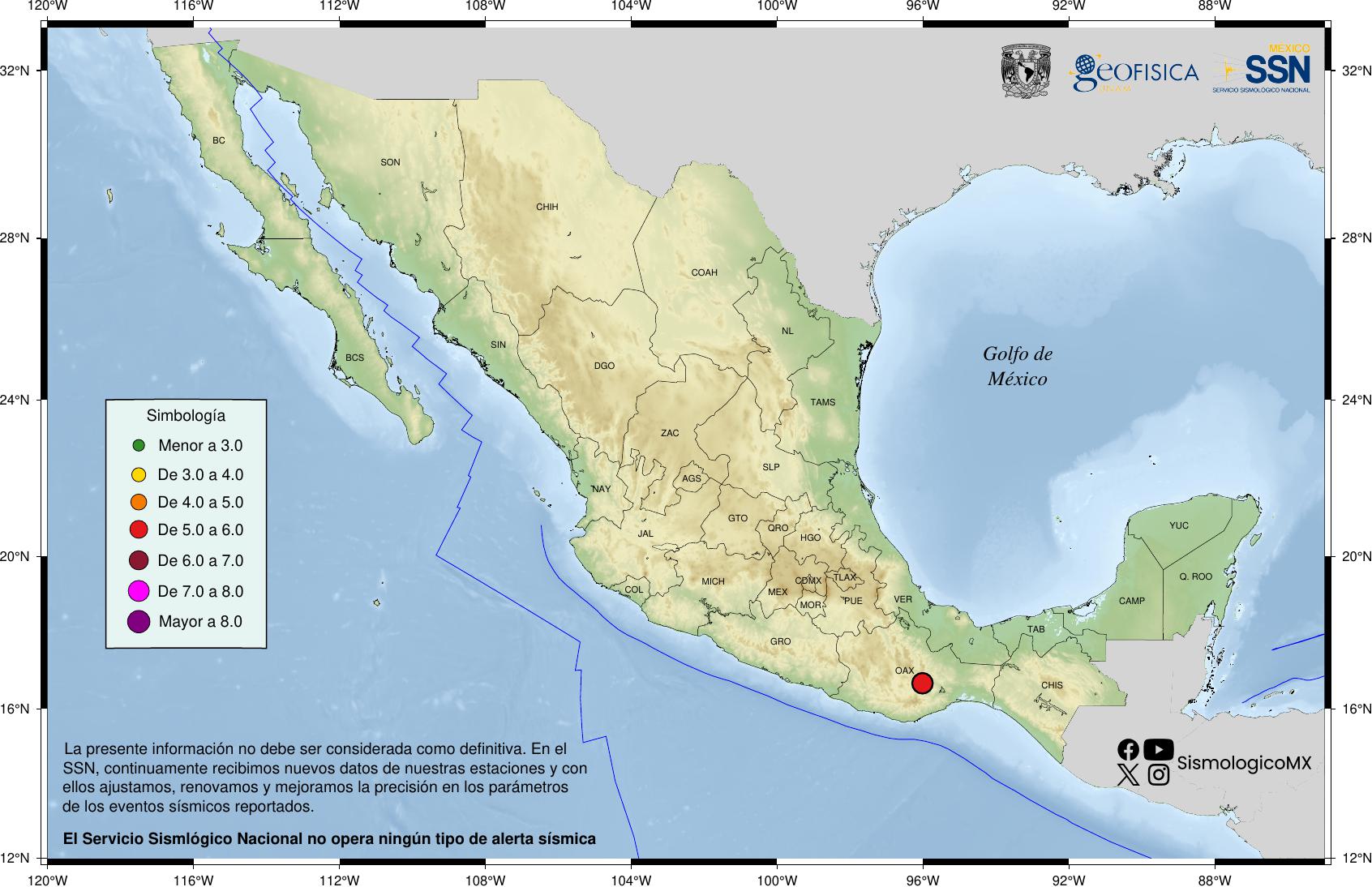 Actividad sísmica en México: Reporte detallado de los movimientos registrados este 21 de abril
