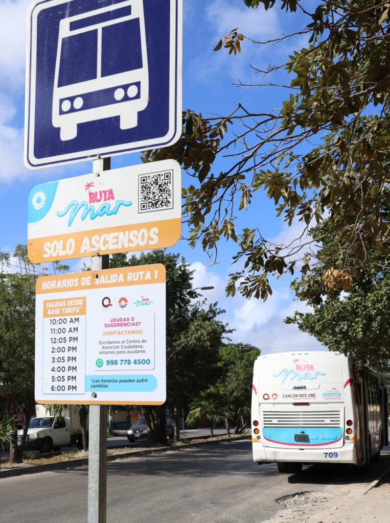 Ruta Mar revoluciona el acceso a las playas y la movilidad en Cancún 1 ruta mar cancun movilidad social playas 2