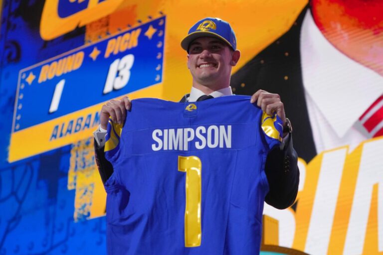 Ty Simpson define el rumbo de los Rams tras un draft de alto riesgo