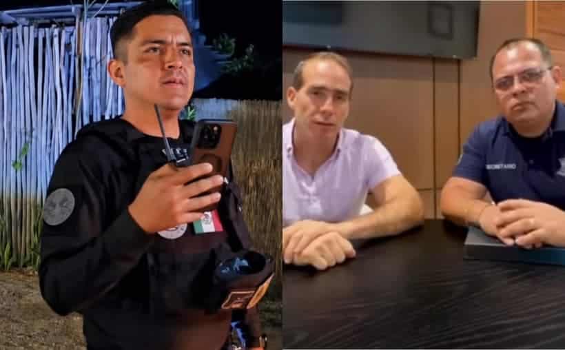 Autoridades de Tulum anuncian separación del director de la policía por abuso de autoridad