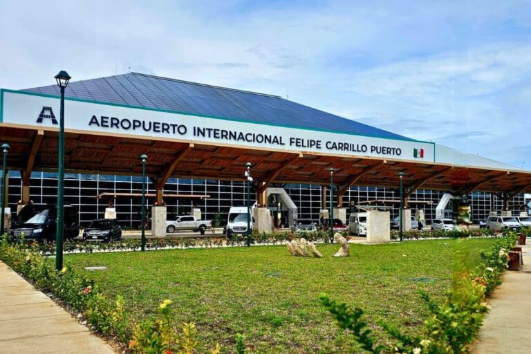 Aeropuerto Internacional de Tulum con caída de pasajeros internacionales en 2026