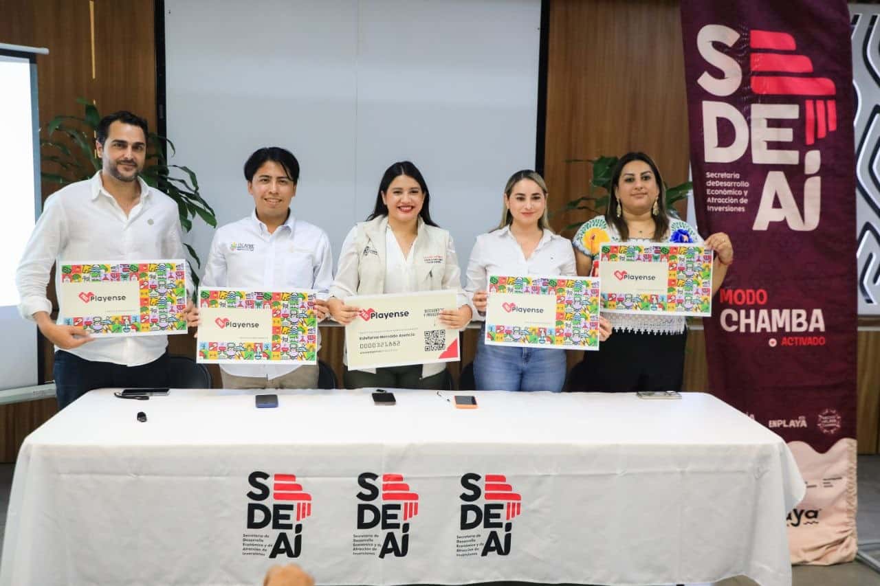 Presentación oficial del programa Pase Playense en Playa del Carmen con la presidenta Estefanía Mercado