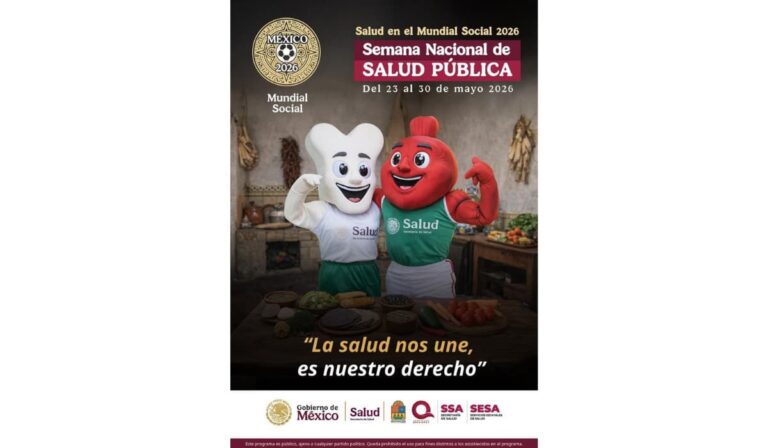 Jornada de vacunación y servicios médicos durante la Semana Nacional de Salud Pública 2026 en Quintana Roo.