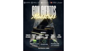 Recital Con Ciertos Maestros en Teatro de la Ciudad de Playa del Carmen con la pianista Teresita Delgado
