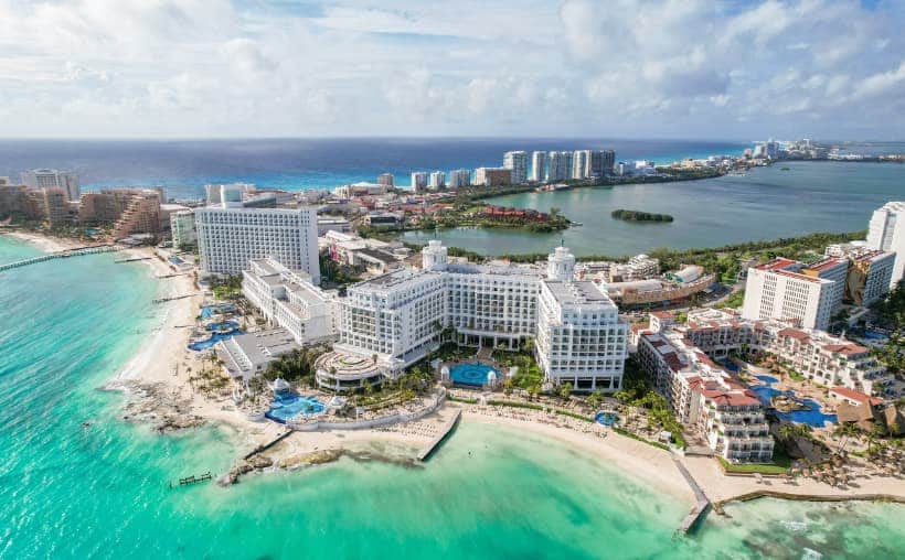 Zona hotelera de Cancún con baja ocupación durante el Mundial 2026