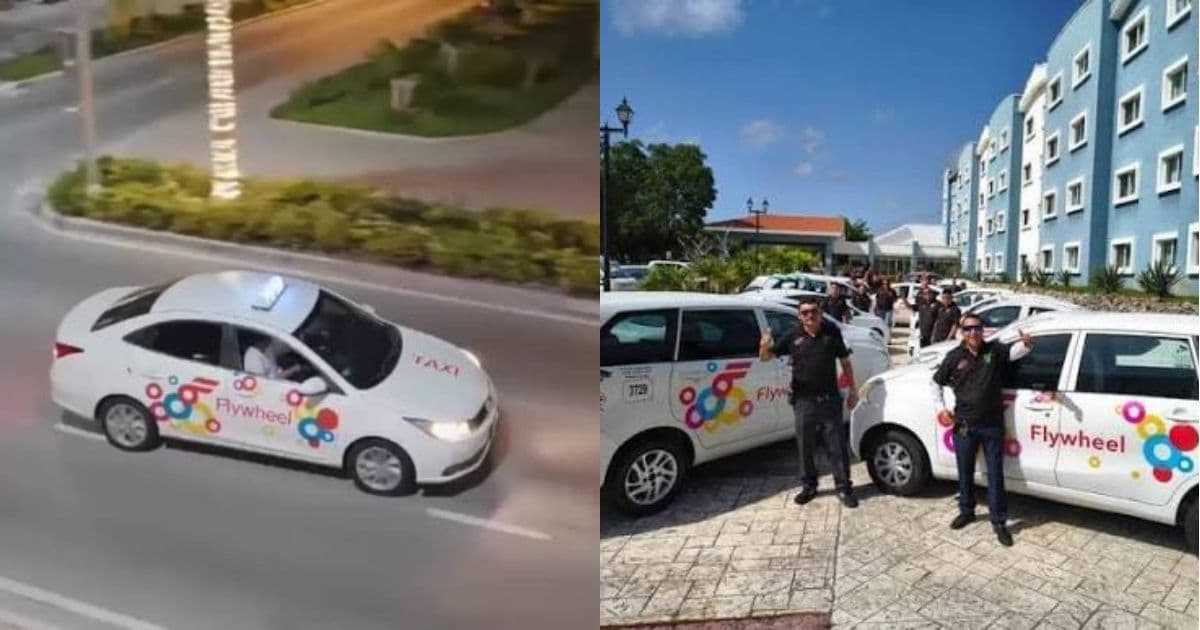 Los taxis de Cancún estrenan Flywheel: cámaras conectadas al C5 e inteligencia artificial en cada unidad