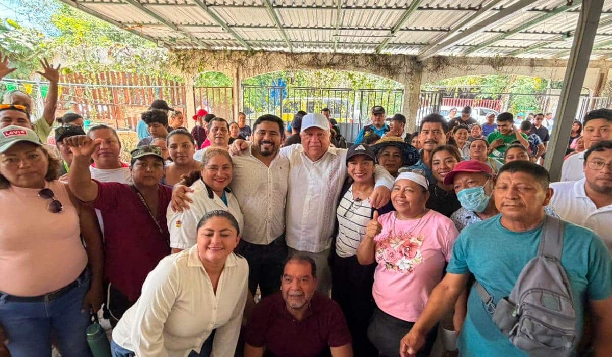 Rafa Marín lleva a Tres Reyes el llamado a defender la soberanía en el proceso interno de Morena en Quintana Roo