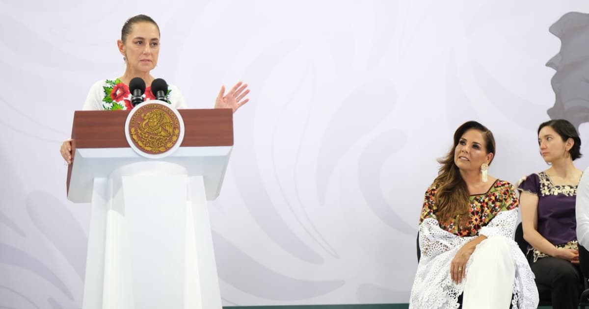 Sheinbaum aterriza en Tulum con el rescate entrada gratis al Parque del Jaguar y arqueología a mitad de precio