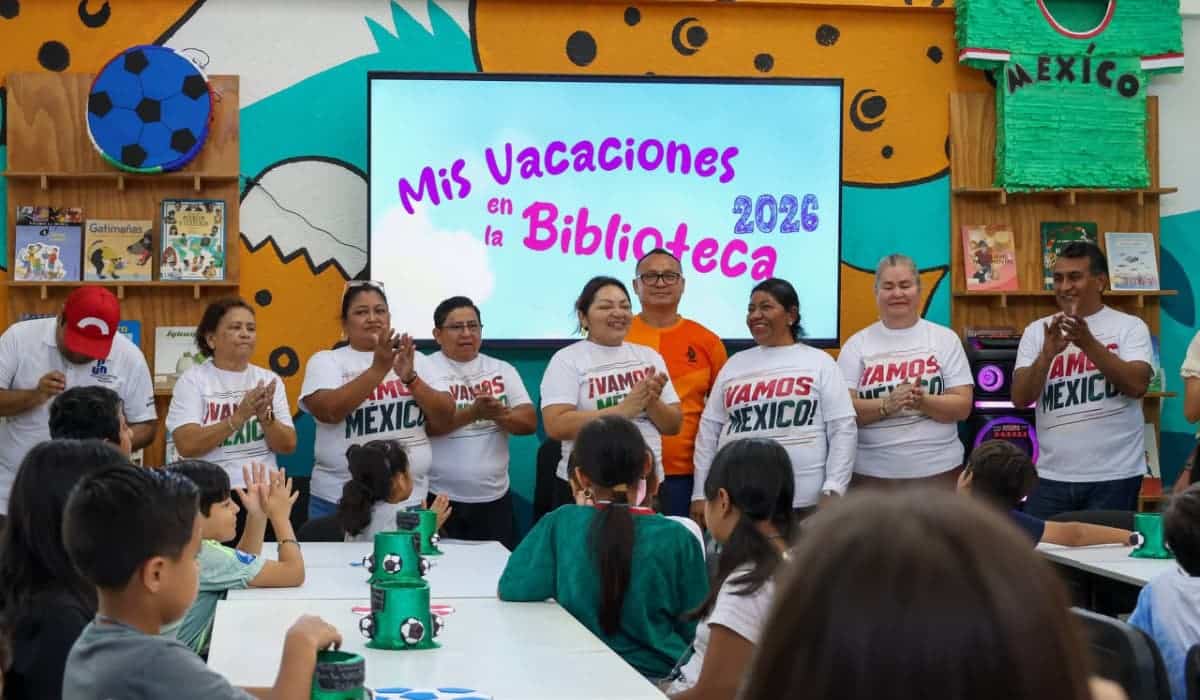 Bibliotecas de Cancún abren sus puertas al verano 64 niños ya viven Mis Vacaciones en la Biblioteca 2026