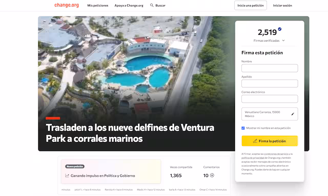 Nueve delfines enfermos, abandonados en Ventura Park: activistas exigen a Semarnat rescatarlos ya 1 SJ3ULGARBNABVI5PRVF2CRIA2A