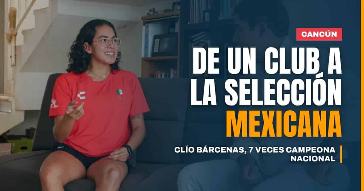 De un club infantil de Cancún a la Selección Mexicana: la historia de Clío Bárcenas, siete veces campeona nacional de tenis de mesa